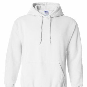 96500 Gildan Heavy Weight Blend Hoodie White